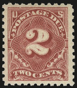 Sale 968B, Lot 837, Postage Due (Scott J52-J76)