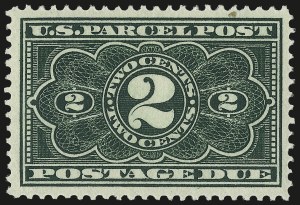 Sale 968B, Lot 880, Parcel Post Postage Due (JQ)