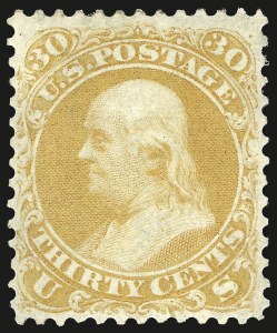 Sale 972, Lot 3073, 1861-66 Issue (Scott 56-78)