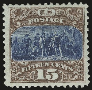 Sale 972, Lot 3130, 1875 Re-Issue of 1869 Pictorial Issue (Scott 123-133a)