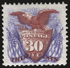 Sale 972, Lot 3132, 1875 Re-Issue of 1869 Pictorial Issue (Scott 123-133a)