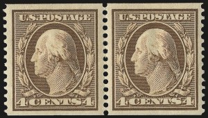Sale 972, Lot 3296, 1908-10 Washington-Franklin Issues (Scott 331-356)