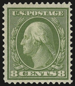 Sale 972, Lot 3303, 1909 Bluish Paper Issue (Scott 357-366)