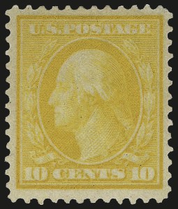 Sale 972, Lot 3304, 1909 Bluish Paper Issue (Scott 357-366)