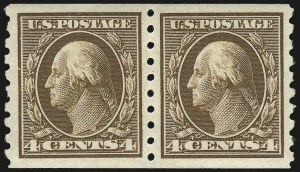 Sale 972, Lot 3317, 1910-13 Washington-Franklin Issue (Scott 374-396)