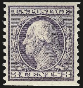 Sale 972, Lot 3342, 1912-15 Washington-Franklin Issue (Scott 405-461)