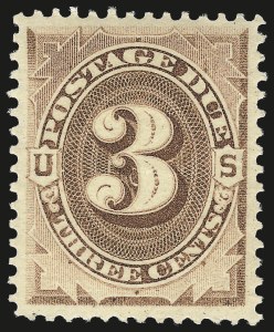 Sale Number 972, Lot Number 3413, Postage Due (J) Sale Number 972, Lot Number 3413, Postage Due (J)