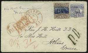 Sale 973, Lot 127, 1869 Pictorial Issue Covers