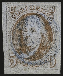 Sale Number 973, Lot Number 15, 1847 Issue Sale Number 973, Lot Number 15, 1847 Issue