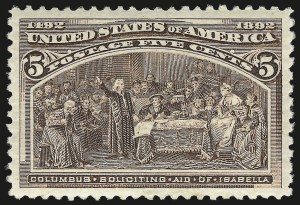 Sale Number 973, Lot Number 154, Columbian Issue Sale Number 973, Lot Number 154, Columbian Issue