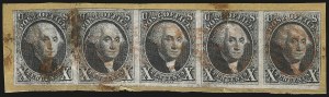 Sale 973, Lot 24, 1847 Issue