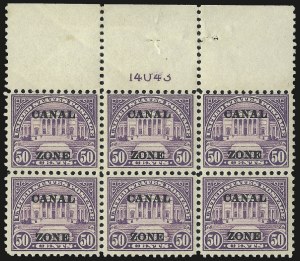 Sale 973, Lot 305, Canal Zone, Hawaii, Philippines