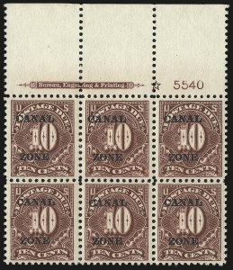 Sale 973, Lot 307, Canal Zone, Hawaii, Philippines