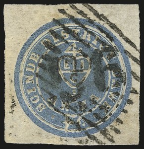 Sale 973, Lot 330, The Jonathan Rose Collection of First Issues of the World (Hamburg thru Sweden)