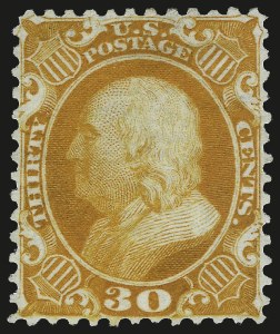 Sale Number 973, Lot Number 65, 1875 Reprint of 1857-60 Issue