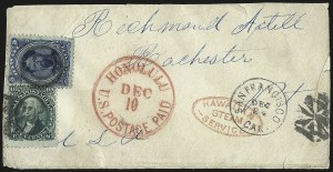 Sale 973, Lot 77, 1861-66 Issue