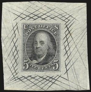 Sale 975, Lot 1001, Essays, Proofs and Specimens