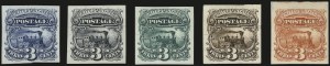 Sale 975, Lot 1021, Essays, Proofs and Specimens
