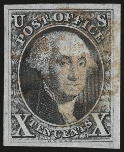 Sale Number 975, Lot Number 1086, 1847 Issue (Scott 1-2) Sale Number 975, Lot Number 1086, 1847 Issue (Scott 1-2)