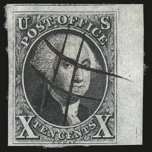 Sale 975, Lot 1099, 1847 Issue (Scott 1-2)