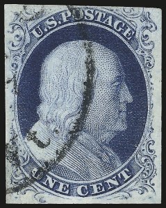 Sale 975, Lot 1111, 1851-56 Issue (Scott 5-17)