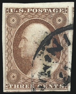 Sale 975, Lot 1126, 1851-56 Issue (Scott 5-17)