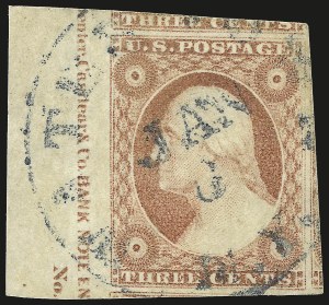 Sale Number 975, Lot Number 1132, 1851-56 Issue (Scott 5-17) Sale Number 975, Lot Number 1132, 1851-56 Issue (Scott 5-17)