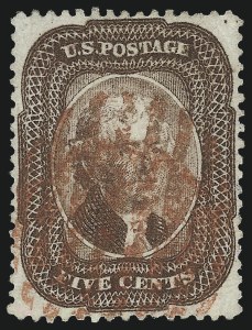 Sale Number 975, Lot Number 1191, 1857-60 Issue (Scott 18-39) Sale Number 975, Lot Number 1191, 1857-60 Issue (Scott 18-39)