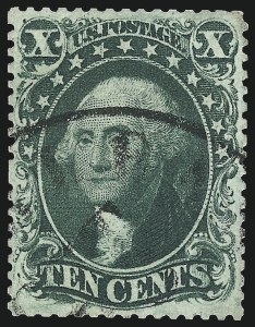 Sale 975, Lot 1208, 1857-60 Issue (Scott 18-39)
