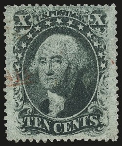 Sale Number 975, Lot Number 1214, 1857-60 Issue (Scott 18-39) Sale Number 975, Lot Number 1214, 1857-60 Issue (Scott 18-39)