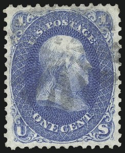 Sale Number 975, Lot Number 1246, 1861-66 Issue (Scott 56-78) Sale Number 975, Lot Number 1246, 1861-66 Issue (Scott 56-78)
