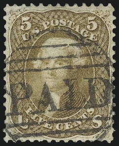 Sale Number 975, Lot Number 1254, 1861-66 Issue (Scott 56-78) Sale Number 975, Lot Number 1254, 1861-66 Issue (Scott 56-78)
