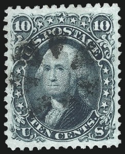 Sale Number 975, Lot Number 1257, 1861-66 Issue (Scott 56-78) Sale Number 975, Lot Number 1257, 1861-66 Issue (Scott 56-78)