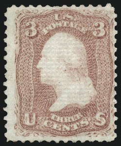 Sale 975, Lot 1293, 1867-68 Grilled Issue (Scott 79-101), including the 10c Z Grill
