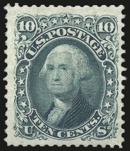 Sale 975, Lot 1326, 1875 Re-Issue of 1861-66 Issue (Scott 102-111)