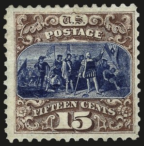 Sale 975, Lot 1377, 1875 Re-Issue of 1869 Pictorial Issue (Scott 123-133a)