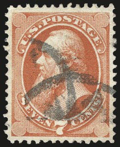Sale Number 975, Lot Number 1393, 1870-71 National Bank Note Co. Grilled Issue (Scott 134-144) Sale Number 975, Lot Number 1393, 1870-71 National Bank Note Co. Grilled Issue (Scott 134-144)