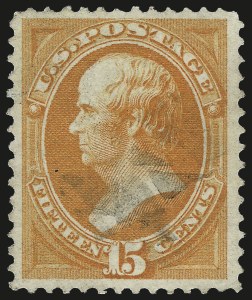 Sale 975, Lot 1399, 1870-71 National Bank Note Co. Ungrilled Issue (Scott 145-155)