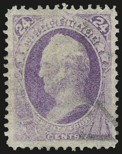 Sale 975, Lot 1401, 1870-71 National Bank Note Co. Ungrilled Issue (Scott 145-155)