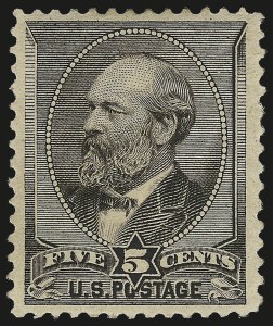 Sale Number 975, Lot Number 1433, 1881-87 American Bank Note Co. Issues (Scott 205-218) Sale Number 975, Lot Number 1433, 1881-87 American Bank Note Co. Issues (Scott 205-218)