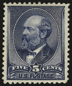Sale Number 975, Lot Number 1447, 1881-87 American Bank Note Co. Issues (Scott 205-218) Sale Number 975, Lot Number 1447, 1881-87 American Bank Note Co. Issues (Scott 205-218)