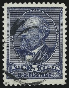 Sale Number 975, Lot Number 1448, 1881-87 American Bank Note Co. Issues (Scott 205-218) Sale Number 975, Lot Number 1448, 1881-87 American Bank Note Co. Issues (Scott 205-218)