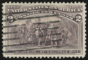 Sale Number 975, Lot Number 1483, 1893 Columbian Issue (1c thru 8c, Scott 230-236) Sale Number 975, Lot Number 1483, 1893 Columbian Issue (1c thru 8c, Scott 230-236)