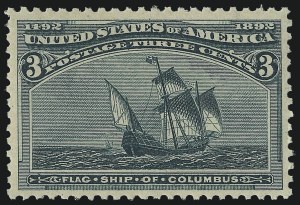 Sale 975, Lot 1484, 1893 Columbian Issue (1c thru 8c, Scott 230-236), 2c-3c Columbian (232-233) Sale 975, Lot 1484, 1893 Columbian Issue (1c thru 8c, Scott 230-236)
