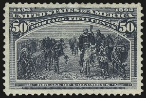 Sale Number 975, Lot Number 1528, 1893 Columbian Issue (10c thru $1.00, Scott 237-241) Sale Number 975, Lot Number 1528, 1893 Columbian Issue (10c thru $1.00, Scott 237-241)