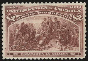 Sale Number 975, Lot Number 1536, 1893 Columbian Issue ($2.00 thru $5.00, Scott 242-245) Sale Number 975, Lot Number 1536, 1893 Columbian Issue ($2.00 thru $5.00, Scott 242-245)