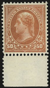 Sale 975, Lot 1587, 1895 Watermarked Bureau Issue (Scott 264-278)