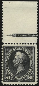 Sale 975, Lot 1589, 1895 Watermarked Bureau Issue (Scott 264-278)