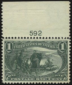 Sale 975, Lot 1612, 1898 Trans-Mississippi Issue (Scott 285-293)