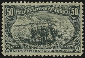 Sale 975, Lot 1628, 1898 Trans-Mississippi Issue (Scott 285-293)